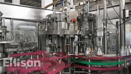 Linea di produzione di lattine in alluminio per l'inscatolamento di succhi di vino/birra/bibite analcoliche/macchina di rifornimento/macchina di rifornimento di liquidi/bevande energetiche/soda/acqua pura